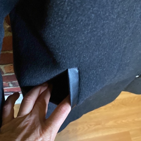 Nikki Jones Wool Cashmere Blend Winter Warm Jacket with side closure size 12 - Picture 11 of 14